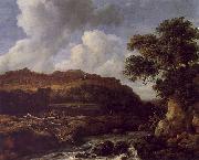Jacob van Ruisdael The Great Forest oil painting